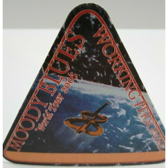 The Moody Blues Backstage Pass World Tour Original 2005 Rock Pop Guitar In Space - Picture 1 of 3